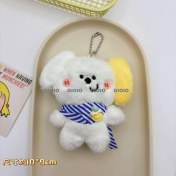 Resim Silver1 Peluş Karikatür Anahtarlık Kolye Küçük Hediye Bebek Kolye Çanta Çekicilik Aksesuarları (Yurt Dışından) 