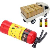 Resim Geeroyoo Rc Araba Dekorasyon Aksesuarı: Kırmızı Mini Yangın Söndürücü - Simülasyon Tasarım, Kolay Kurulum, Axıal Scx10 Trx4 Wpl Mn Serileri İçin 