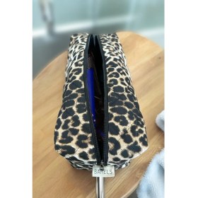 Resim Bahels XL Boy Leopar Seyahat Çantası Kadınlar İçin Polyester Malzemeden Şık Görünüm ile Tasarlandı 
