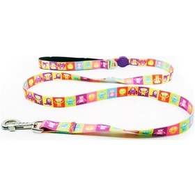 Resim Tailpetz Alliens Köpek Gezdirme Kayışı 120 Cm X 2 Cm - M Çok Renkli 