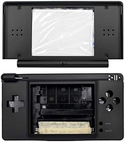 Resim OSTENT Nintendo DS Lite NDSL için Tam Onarım Parçaları Yedek Muhafaza Kabuk Kılıf Kiti (Mavi ve Siyah) 