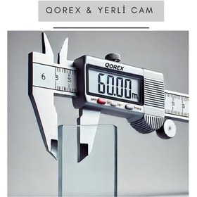 Resim Ustaduş - Qorex Marka - Siyah - 6 Mm Temperli Kum Cam Duşakabin H:190 Özel Seri Krom Aksesuar Diğer 