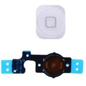 Resim iPhone 5C Uyumlu Home Tuş Bordu Filmi Beyaz (544612969) 