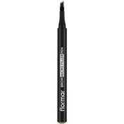 Resim Flormar Brow Micro Filler Pen - Kaş Kalemi No: 001 Light Brown 