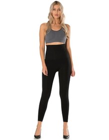 Resim Ultra Yüksel Bel Korse Tayt Siyah 