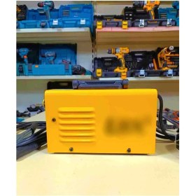 Resim Elektrikli Inverter Mini Kaynak Makinası 200 Amper Kaliteli 3.25 Elektrod Yakar Gözlük Full Set 