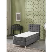 Resim Beehanem Bengü 3Lü Set Tek Kişilik (Baza+Başlık+Yatak) 100X200 