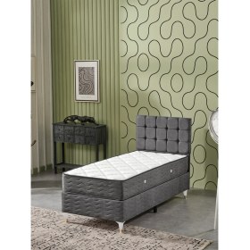 Resim Beehanem Bengü 3Lü Set Tek Kişilik (Baza+Başlık+Yatak) 100X200 