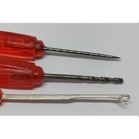 Resim Boili Tığ Delici Matkap Düğüm Çektirme Makas Takımı (5 Li Set) 