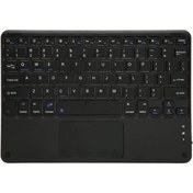 Resim Durabook R11 Rugged 11.6\ Uyumlu Kablosuz Bluetooth Şarjlı TouchPad'li Klavye - Siyah 