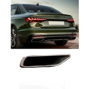 Resim Audi A4 Arka Egzoz Ucu Sol S-line 2020 Sonrası Uyumlu 