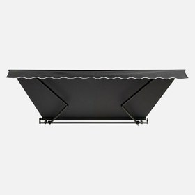Resim Genel Markalar Polyester Tente Antrasit 400x250 Cm (BALKON VE TERAS IÇİN, GÜNEŞ KORUYUCU, DEMONTE) 