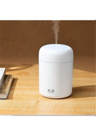 Resim Ld Teknoloji H2o Ultrasonik Hava Nemlendirici Buhar Makinesi 300 ML 