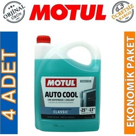 Resim Motul Auto Cool Classic -25 Derece Antifriz 5 Lt Inugel 4 Adet 