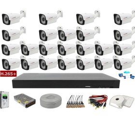 Resim Cenova 23'lü 2mp Ahd Full Set+Harddisk Güvenlik Kamerası 
