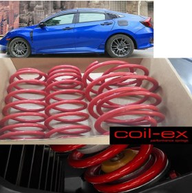 Resim X POWER TUNİNG Honda Civic 2017-2021 Fc5 Sedan Coil-ex 4.5cm Spor Yay 