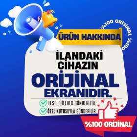 Resim Xiaomi Redmi Note 8 Lcd Ekran Dokunmatik Siyah Çıtasız %100 Orijinal 