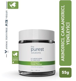 Resim The Purest Solutions Fruit Enzyme Powder Cleanser Meyve Asitleri Içeren Toz Temizleyici 55 G 