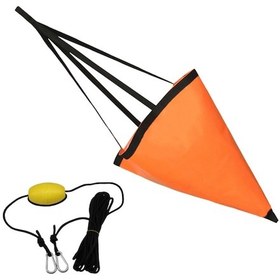 Resim Dolıty Kano Su Sporları Pontoon Için Sea Anchor Drift Sock M 