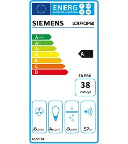 Resim Siemens iQ500 LC97FQP60 Duvar Tipi Davlumbaz Siyah 