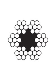 Resim Çelik Halat 4 Mm 10 Metre 6x7 K.öz 