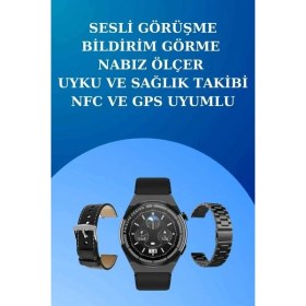 Resim Akıllı Saat ve Kulaklık Seti Dokunmatik Ekran 5.0 Bluetooth Bağlantılı Sesli Görüşme 