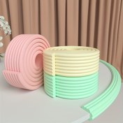 Resim 1 Rulo 2m Uzunluk Köşe Koruyucu, NBR Malzeme, Yapışkan Yok, Yumuşak Kenar Koruma - Masa ve Pencere için Çarpışma Önleyici Şerit, Ev Kullanımı İçin Koltuk Masası, Merdiven Koruma, Mobilya Kenarı Koruyucu, Dikişsiz Entegrasyon, Yapıştırıcı Gerekmez 