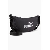 Resim Puma Base Half Moon Unisex Omuz Çantası Siyah 