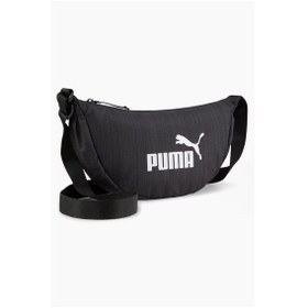 Resim Puma Base Half Moon Unisex Omuz Çantası Siyah 