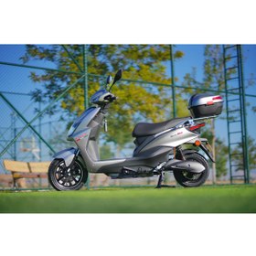 Resim MOTOLUX E-Ceo Elektirikli Motosiklet Gri 