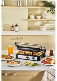 Resim Karaca Toastmate Grill 2000 W 6 Dilim Izgara Tost Makinesi 