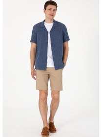 Resim U.s. Polo Assn. Erkek Açık Haki Şort / Bermuda 50299172-vr183 Acık Hakı 