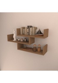 Resim Rafkestir Rolex Duvar Rafı Kafkas Meşe ( Mat ) 