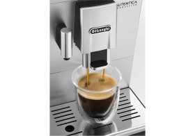Resim Delonghi Autentica Tam Otomatik Espresso Makinesi + Hassas Mutfaktartısı Hediye 