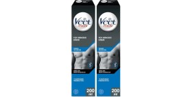 Resim Hassas Erkekler Için Tüy Dökücü Krem 200ML X2, Güzel ve Pürüzsüz Cilt Sağlar 