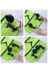 Resim Eco Lounge Alışveriş Çantası Katlanabilir Pazar Arabası Tekerlekli Pazar Arabası Katlanabilir 