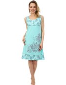 Resim Domasha Collection Pamuklu Büyük Beden Gece Gömleği 11661097 Lavanta 