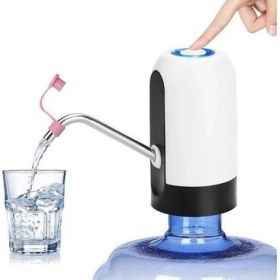 Resim Lucky Power Otomatik Içme Suyu Şişesi Sebili Taşınabilir USB Şarj Edilebilir (Yurt Dışından) 
