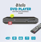 Resim electroon Hello Hl-5483 Usb Girişli Dvd Player 