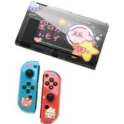 Resim Nintendo Switch Tpu Mat Kabartmalı Koruyucu Kılıf Kirby 