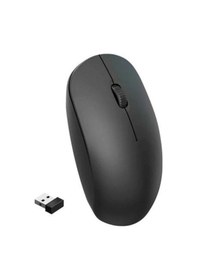 Resim Ergonomik Tasarım Kablosuz Siyah Mouse Hassas Uzun Ömürlü 