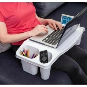 Resim Assess Store Dizüstü Laptop Sehpası, Çok Amaçlı Çalışma Masası, Çocuk Aktivite Sehpası, Hobi Masası, Yeşil 