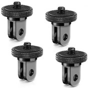 Resim 1/4 Inç Vidalı Tripod Adaptörü Gopro Hero13 12 11 10 9 8 5 360 Insta360 X5 X4 2pcs 