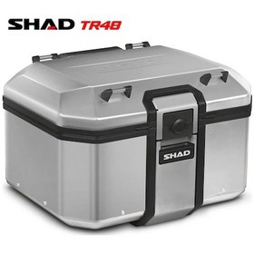 Resim SHAD TR-48 SİLVER MOTOSİKLET ARKA ÇANTA 