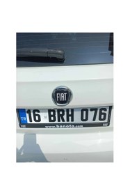 Resim ZeuZ Fiat Egea HATCHBACK Logo Seti Logo Direksiyon Panjur Bagaj Arma ( Diğer Araç Modellerine Uymaz) 