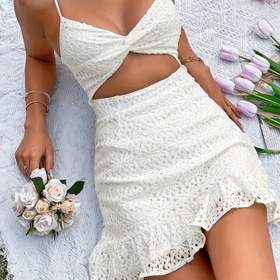 Resim Klasik Yazlık Elbise Tatil Stili İçin 