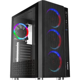 Resim Rampage Carisma 4 Adet Rainbow Fanlı Gaming Oyuncu Bilgisayar Kasası 