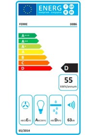 Resim Ferre D086 60 CM Duvar Tipi Davlumbaz 