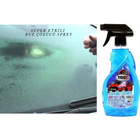 Resim Sebura Oto Cam Kaporta Buz Çözücü Sprey/trax Araç Buz Çözücüsü Sprey 500 ml 