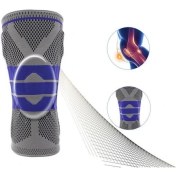 Resim Xinh 1 Adet Diz Basketbol Diz Pad Spor Güvenlik Futbol Voleybol Silikon Diz Brace Bant Diz Desteği Buzağı Koruma (Yurt Dışından) 